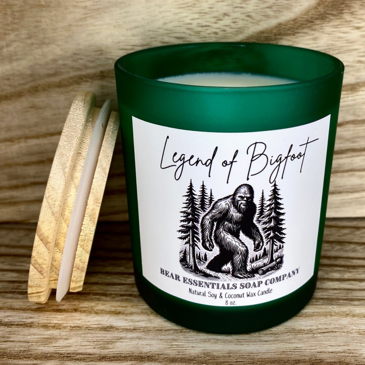 Legend of Bigfoot Candle
